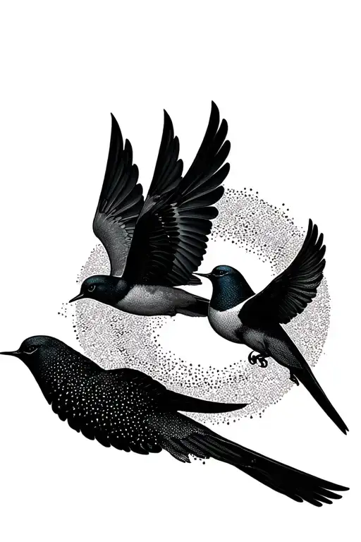 Three Swallows Circle