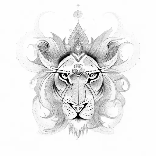Hindu Lion