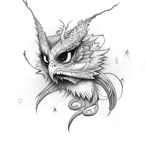 Hill And A Girlfriend Phoenix With Fire