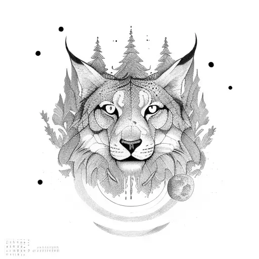 Forest Mercurio Y Las Fases Lunares Representados Con Para El Esternon