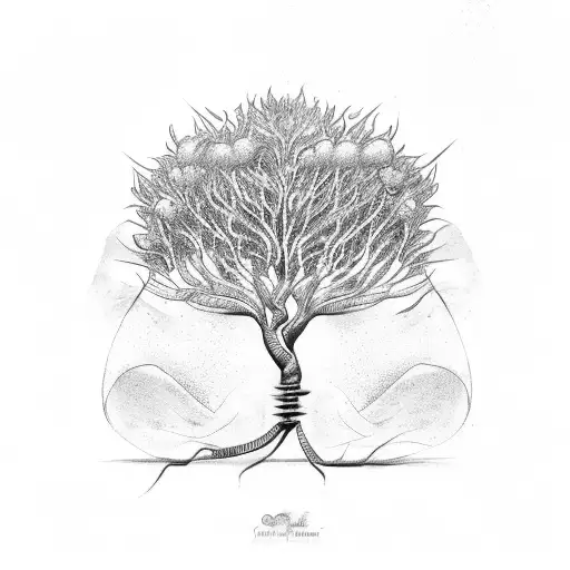 A Coffee Bean Tree With Motorcycle Exhaust Pipes As Branches