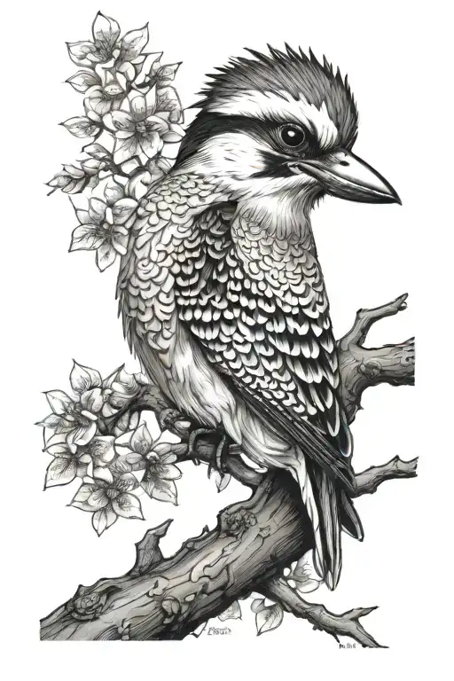 Kookaburra In A Tree