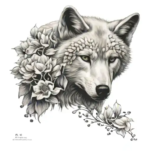Wolf White Flowers Growing