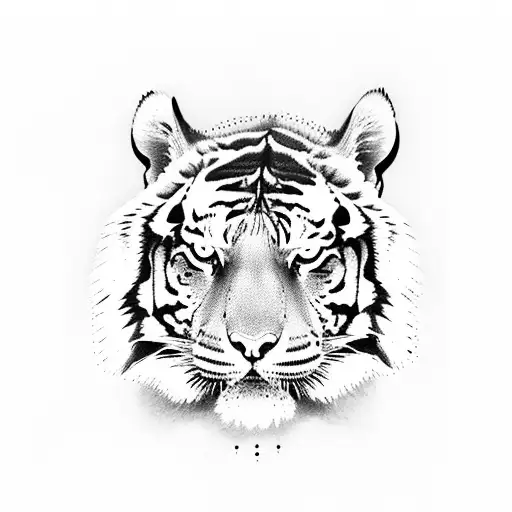 Tiger With Text Veere