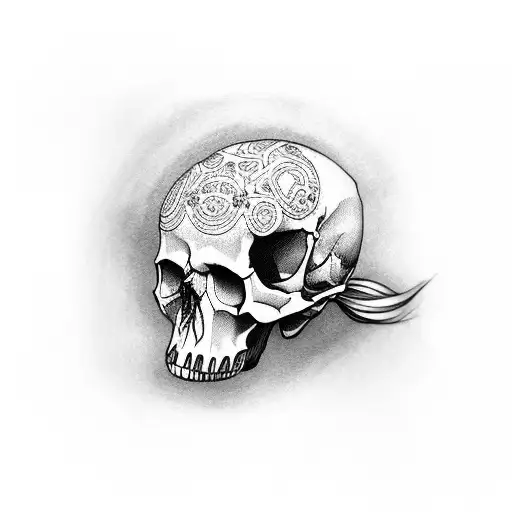 Humain Forming Skull