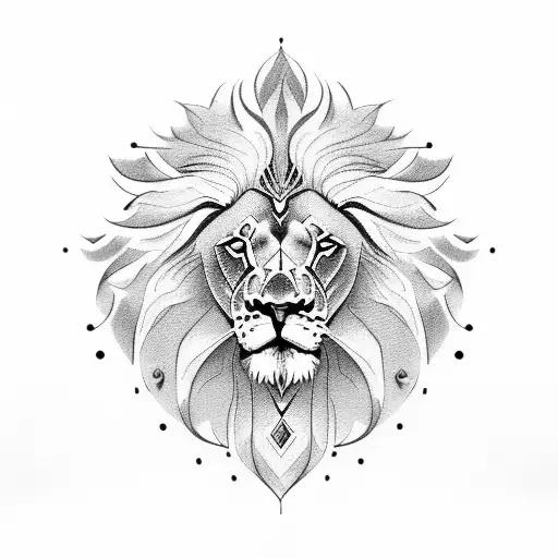 Lion With Cocain