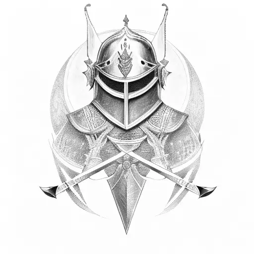 Knight With Sword Lithuania