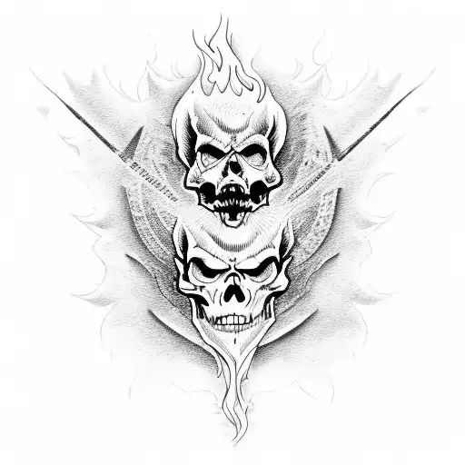 Fire Skull