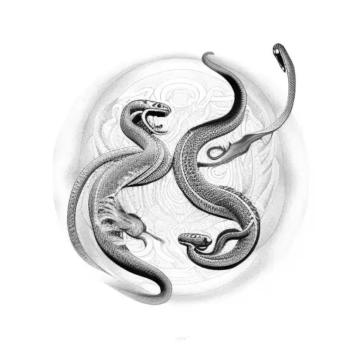 Gemini Snake With Written Made In Paldiski