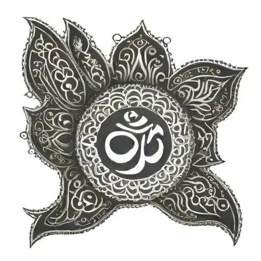 Hand Fatima Om Symbol