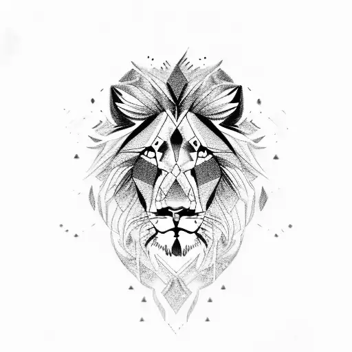 Lion With Horse And Wolf