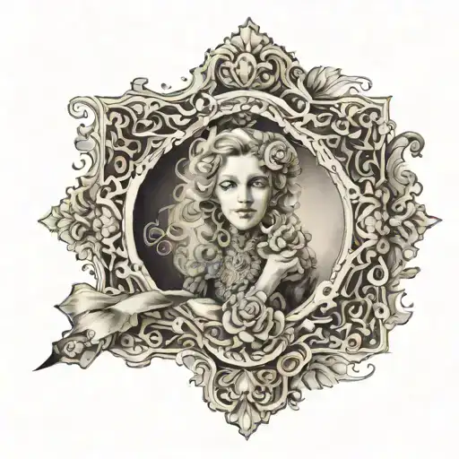 Dark Victorian Frame