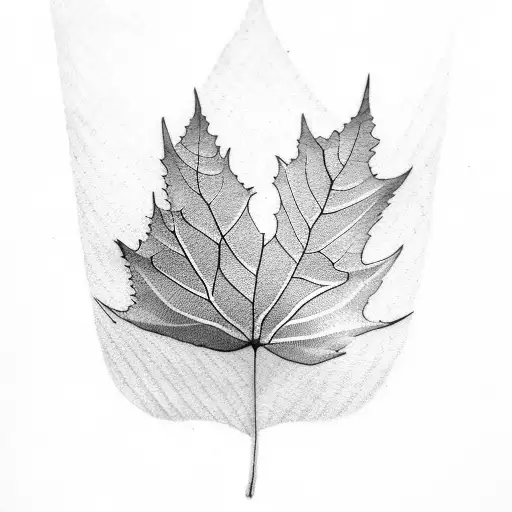 Quercus Palustris Leaf