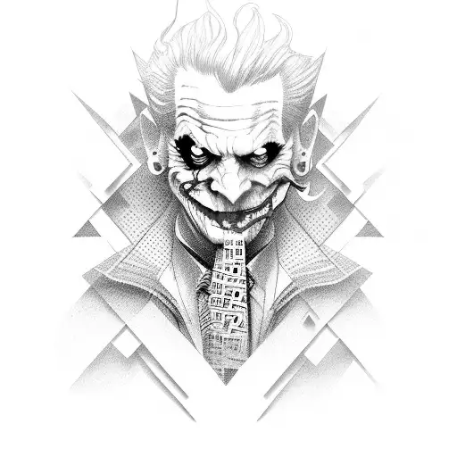 Scam-themed Joker Surrounded By Musical Notes