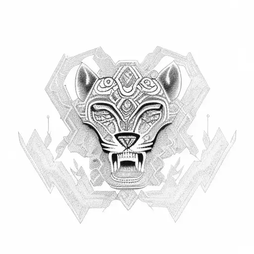Mayan Jaguar Whit A Skill