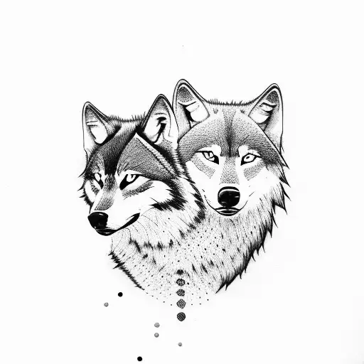 His And Her Wolf