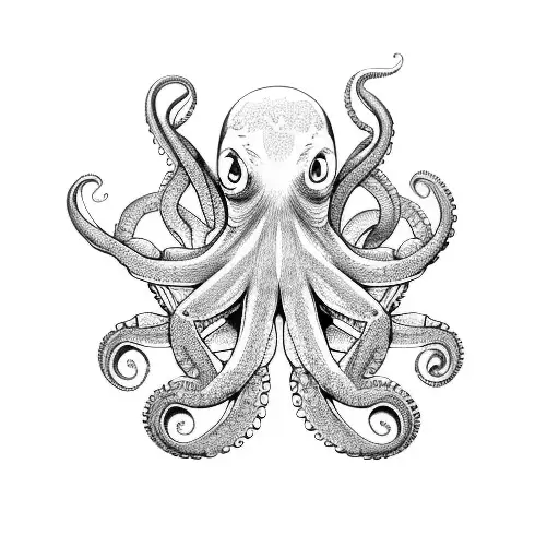 Octopus Fighting Crab