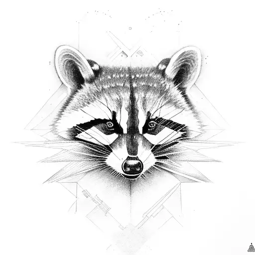 Racoon Eith Fire Gun