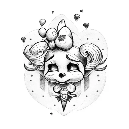 Cartoon Strawberry Shortcake