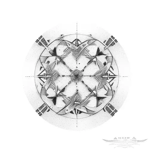 A Mark Circle In Chest