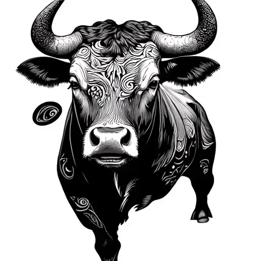 Bull On The Pectoral