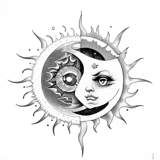 Sun Vs Moon In Tsunami