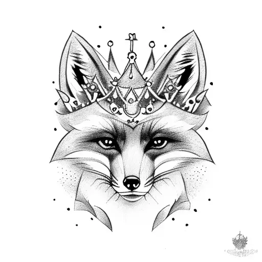 Fox With Crown