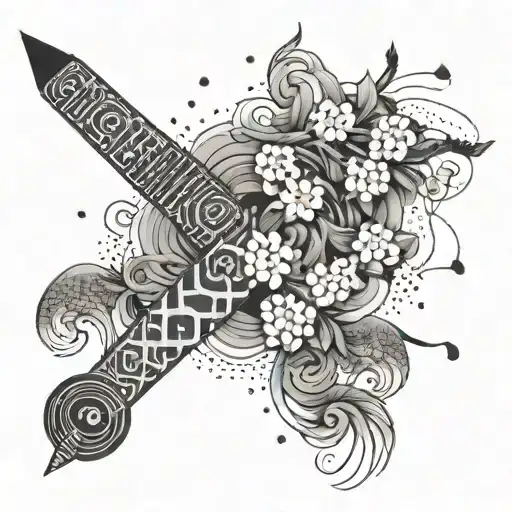 A Tattoo Design Inspired By Japanese Music And Culture