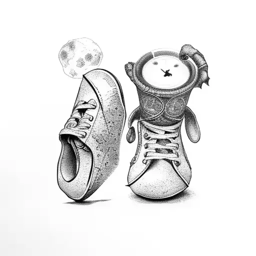 Baby Foot With Name And Dob