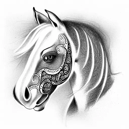 Horse With Human Face