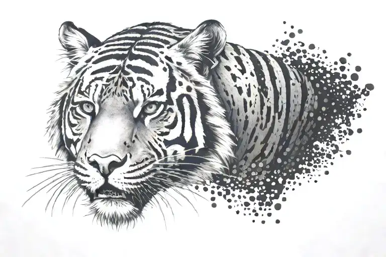 Pectoral Tiger Inspired