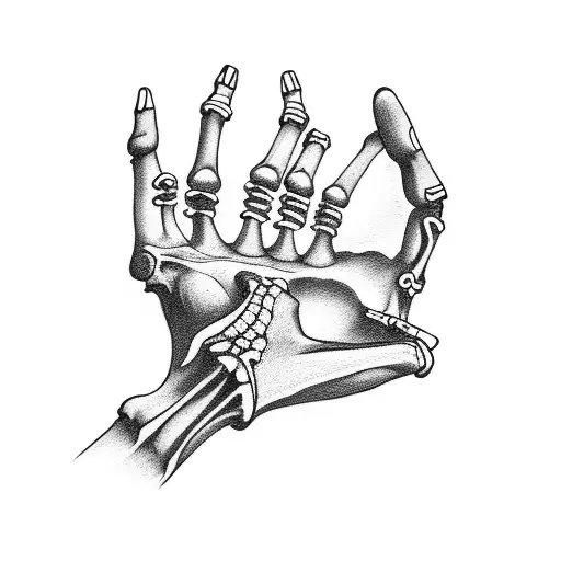 Skeleton Hand Rocking