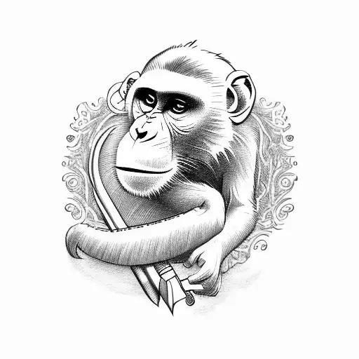 Monkey Cigarette Wiskey