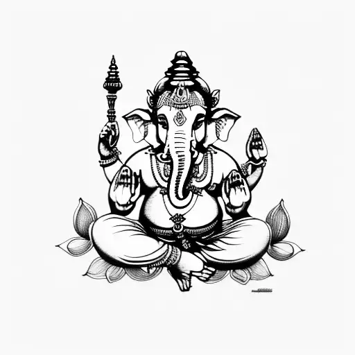Ganesha Lotus