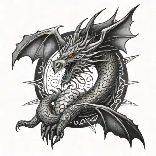 Dragon From House Of The Dragon