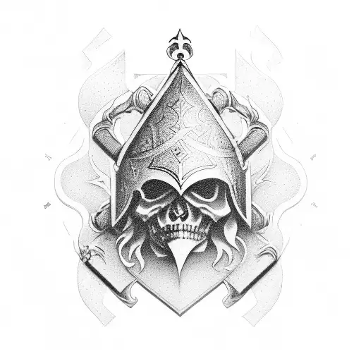 Ace Of Spades Nad Chess Piece