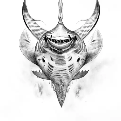 Maori Shark Tourtle Manta Ray Hummerhead