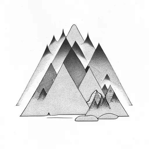 Forest With Mountains