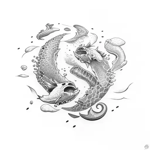 Ocean And Coffe And Katana