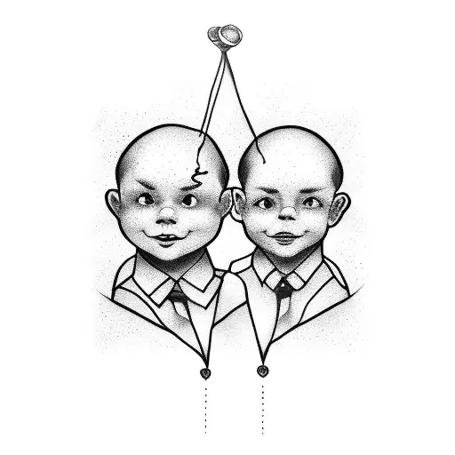 2 Boys Holding Hand And Text Loyalty