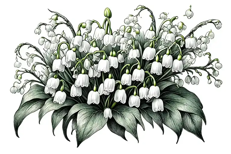 Lily Of The Valley Flower Garden