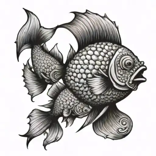 Two Angry Fish Transforming