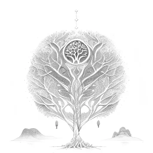 Tree Of Life With The Names Nami Tomas Carlota