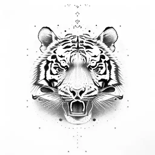 Tiger Head That Looks Like Pig Head