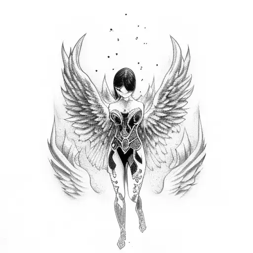 Fallen Angel Full Body