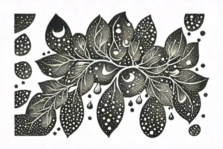 Raindrops With Cloud