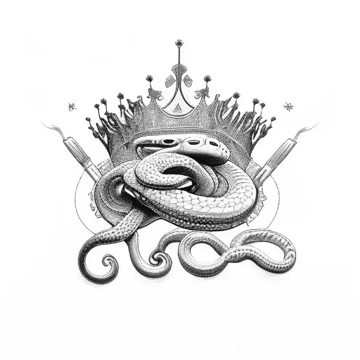 Snakes Trying To Take My Crown