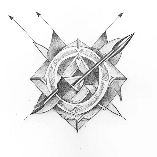 Arrow For 3 Siblings With Birth Dates Of Mother And Father