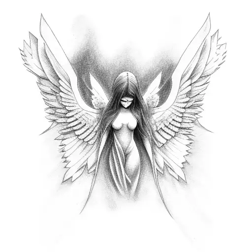 Angel And Deamon Hug