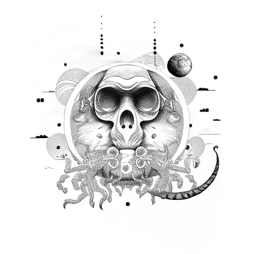 Moon & Monkey & Basketball